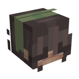 Black skin: head render