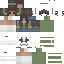 Black skin: raw texture render