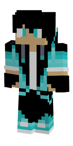 Black skin: body, front render