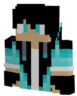 Black skin: bust render