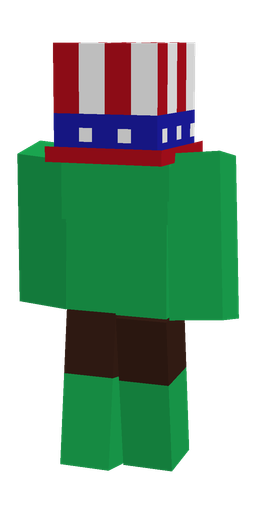Classic skin: body, back render