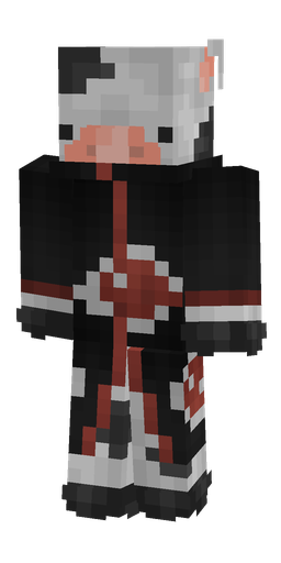 Black skin: body, front render