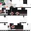 Black skin: raw texture render