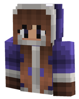 Blue skin: bust render