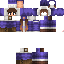 Blue skin: raw texture render