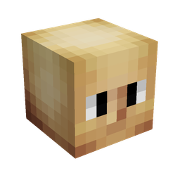 Black skin: head render