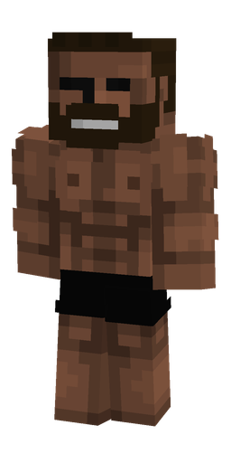 Black skin: body, front render