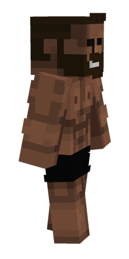 Black skin: body, right side render