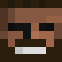 Black skin: face render