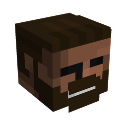 Black skin: head render