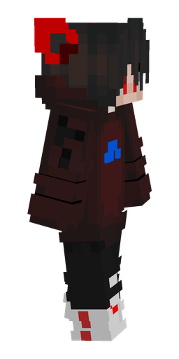 Black skin: body, right side render