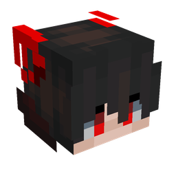 Black skin: head render