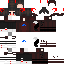Black skin: raw texture render