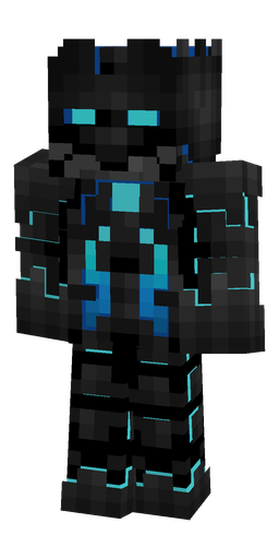 Black skin: body, front render