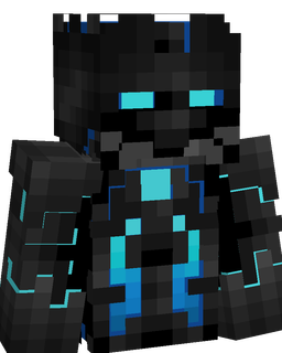 Black skin: bust render