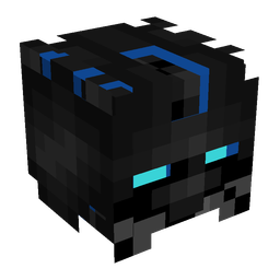 Black skin: head render