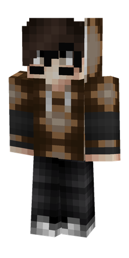 Black skin: body, front render