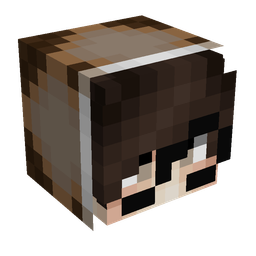 Black skin: head render