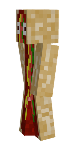 Classic skin: body, left side render