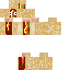 Classic skin: raw texture render