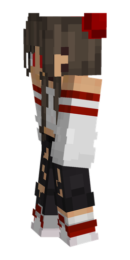 Black skin: body, left side render