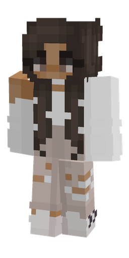 Brown skin: body, front render