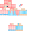 Blue skin: raw texture render