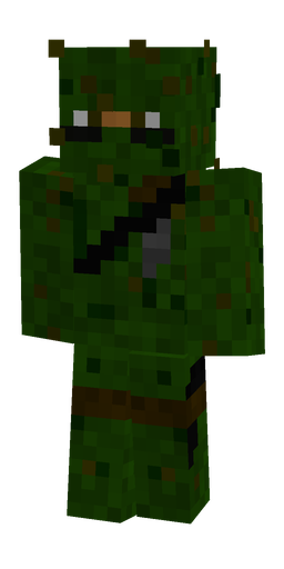 Black skin: body, front render