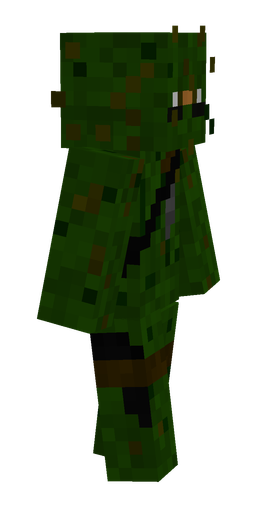 Black skin: body, right side render