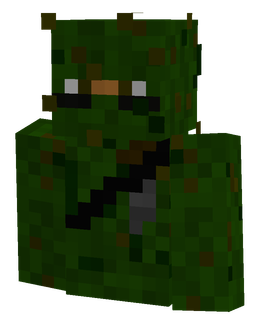 Black skin: bust render