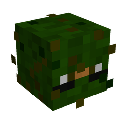 Black skin: head render