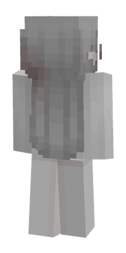 Dark skin: body, back render