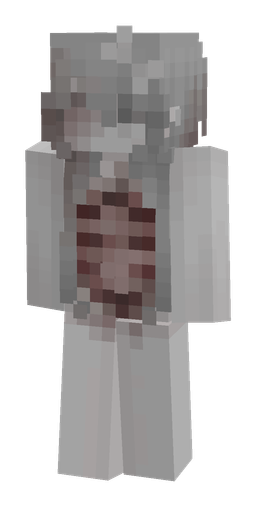 Dark skin: body, front render