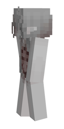Dark skin: body, left side render