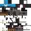 Black skin: raw texture render