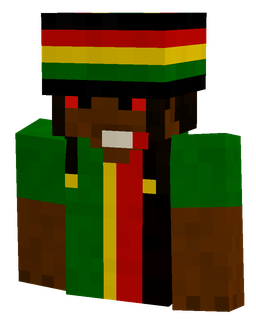 Black skin: bust render