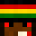 Black skin: face render