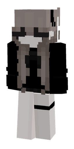 Black skin: body, front render