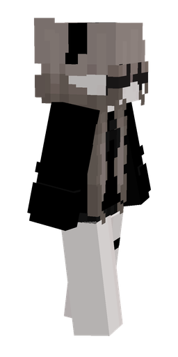 Black skin: body, right side render