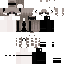 Black skin: raw texture render