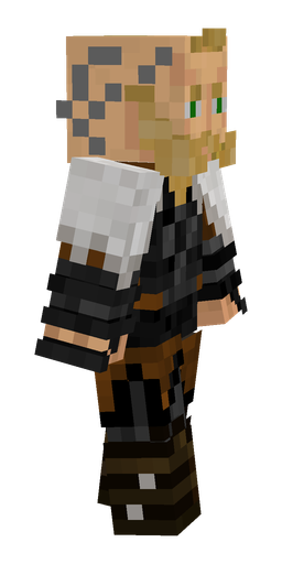 Black skin: body, right side render