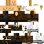 Black skin: raw texture render