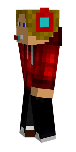 Black skin: body, left side render