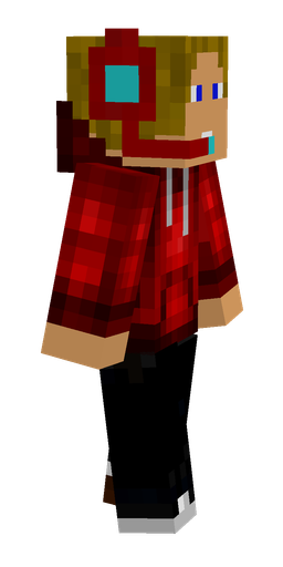 Black skin: body, right side render