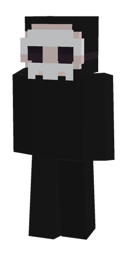Black skin: body, front render