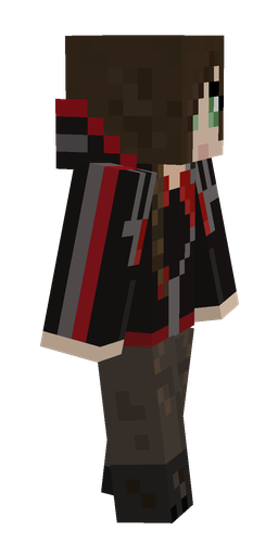 Black skin: body, right side render