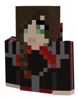Black skin: bust render
