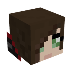 Black skin: head render