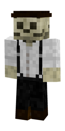 Black skin: body, front render