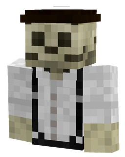 Black skin: bust render